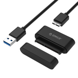 ORICO αντάπτορας SATA σε USB 3.0 για 2.5" HDD/SSD 20UTS, 5Gbps, μαύρος | Συνοδευτικά PC | elabstore.gr