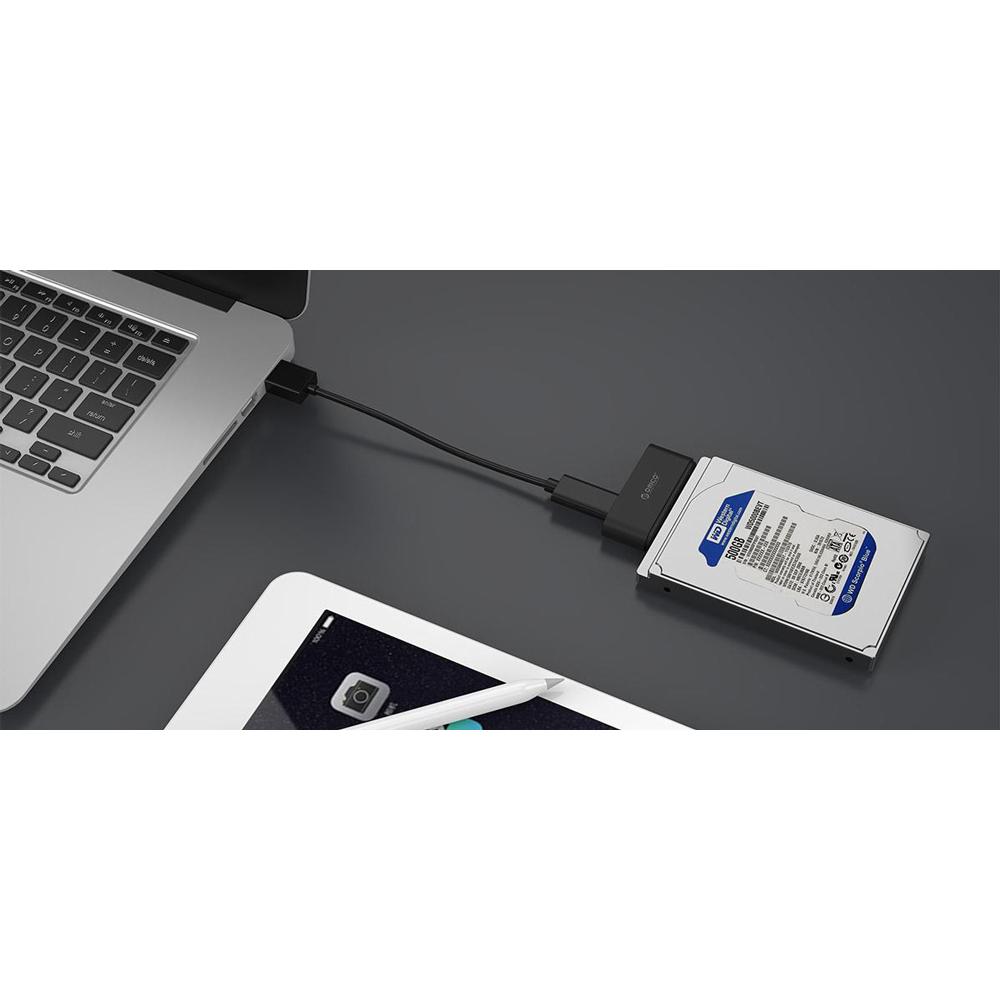 ORICO αντάπτορας SATA σε USB 3.0 για 2.5" HDD/SSD 20UTS, 5Gbps, μαύρος | eLabstore.gr ORICO αντάπτορας SATA σε USB 3.0 για 2.5" HDD/SSD 20UTS, 5Gbps, μαύρος - Image 6