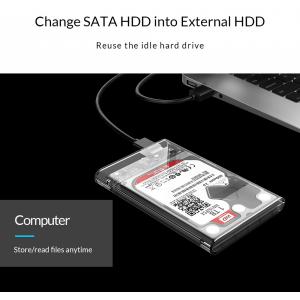 ORICO εξωτερική θήκη για 2.5" HDD 2139C3, USB 3.1, 10Gbps, 4TB, διάφανη | eLabstore.gr ORICO εξωτερική θήκη για 2.5" HDD 2139C3, USB 3.1, 10Gbps, 4TB, διάφανη | eLabstore.gr