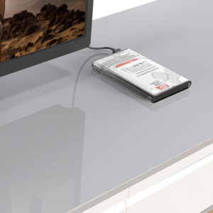 ORICO εξωτερική θήκη για 2.5" HDD 2139U3, USB 3.0, 4TB, διάφανη | Συνοδευτικά PC | elabstore.gr