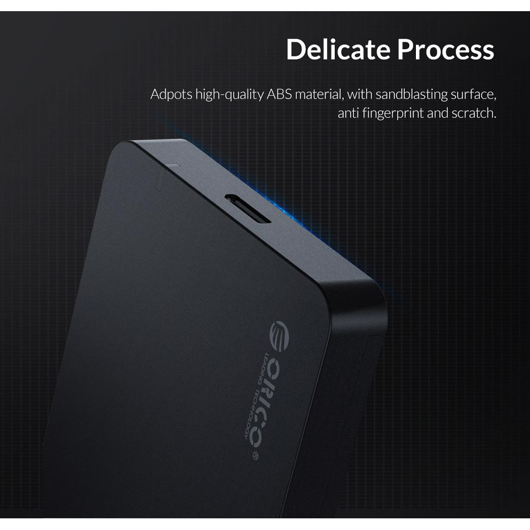 ORICO εξωτερική θήκη για 2.5" HDD 2569S3, USB 3.0, 4TB, 5Gbps, μαύρη | eLabstore.gr ORICO εξωτερική θήκη για 2.5" HDD 2569S3, USB 3.0, 4TB, 5Gbps, μαύρη - Image 6