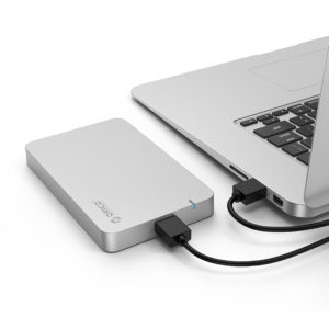 ORICO εξωτερική θήκη για 2.5" HDD 2569S3, USB 3.0, 4TB, 5Gbps, ασημί | Συνοδευτικά PC | elabstore.gr