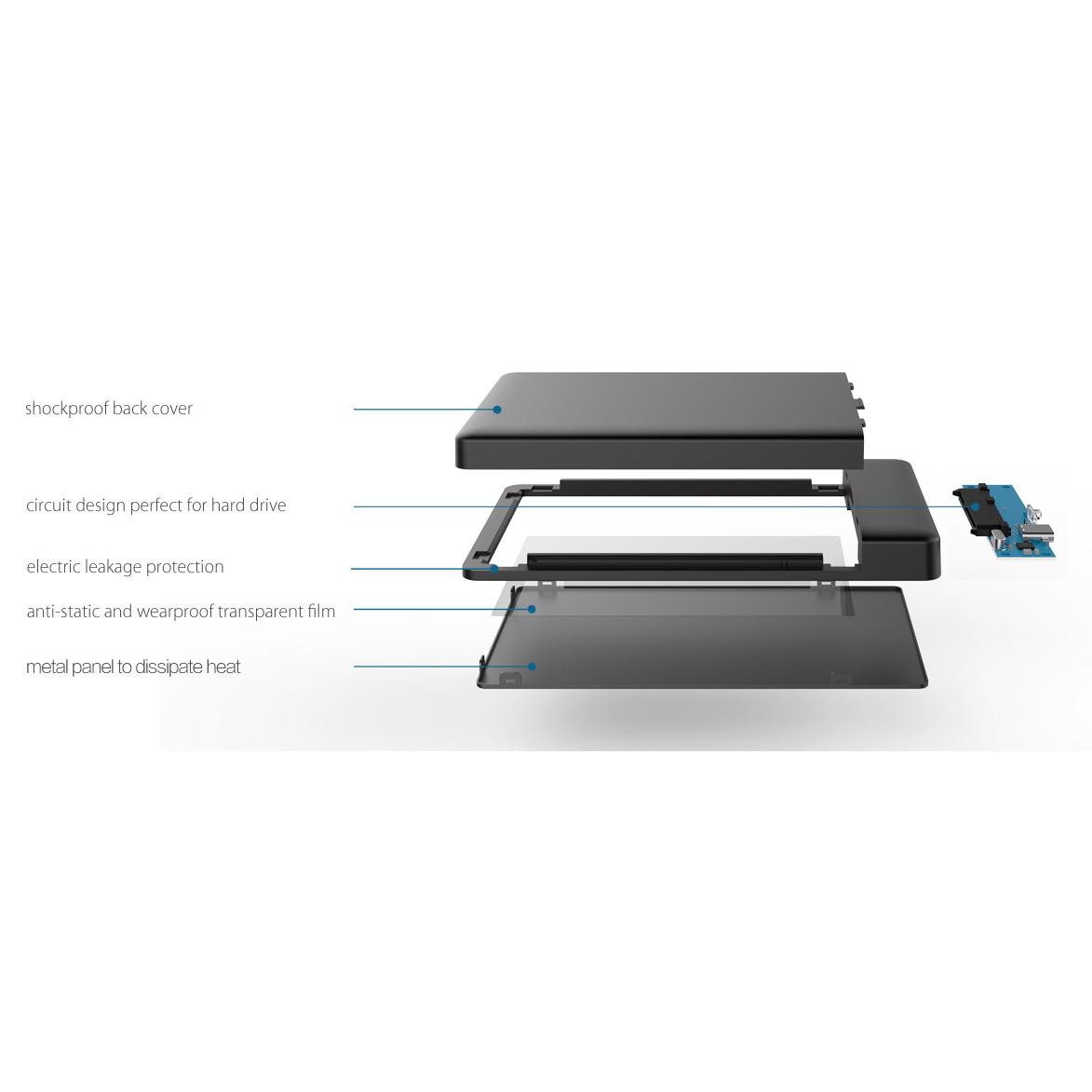 ORICO εξωτερική θήκη για 2.5" HDD 2588C3, USB 3.0, 5Gbps, μαύρη | eLabstore.gr ORICO εξωτερική θήκη για 2.5" HDD 2588C3, USB 3.0, 5Gbps, μαύρη | Συνοδευτικά PC | elabstore.gr