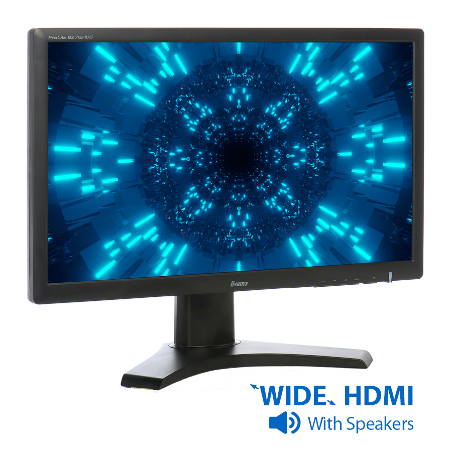 Used Monitor B2712HDS TFT/iiyama/27"/1920x1080/wide/Black/w/Speakers/VGA & DVI-D & HDMI | eLabstore.gr Used Monitor B2712HDS TFT/iiyama/27"/1920x1080/wide/Black/w/Speakers/VGA & DVI-D & HDMI | Refurbished | elabstore.gr