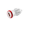Universal USB 3.0 Fast Car Charger QC 3.0 5V/3.5A Λευκό LCU02 Lime | Περιφερειακά | elabstore.gr