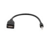 Adaptor cable OTG USB F σε Jack 3.5mm M Well CABLE-USBF/3.5MM4P-0.2 | Ήχου & Εικόνας | elabstore.gr