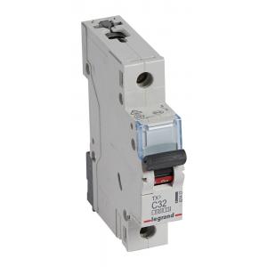 LEGRAND αυτόματη ασφάλεια C32 403437, 1P, 32A, 6kA, 230V, 10τμχ | Εργαλεία | elabstore.gr
