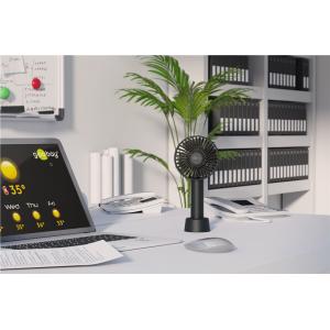 GOOBAY ανεμιστήρας χειρός USB 49645, με βάση, μαύρος | Οικιακές & Προσωπικές Συσκευές | elabstore.gr