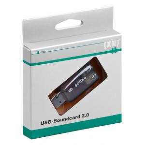GOOBAY USB κάρτα ήχου 68878, με έξοδο μικρόφωνου και ακουστικού | eLabstore.gr GOOBAY USB κάρτα ήχου 68878, με έξοδο μικρόφωνου και ακουστικού | PC & Αναβάθμιση | elabstore.gr