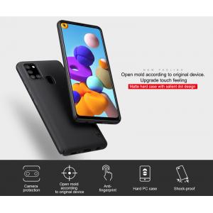 NILLKIN θήκη Super Frost Shield για Samsung Galaxy A21s, μπλε | Αξεσουάρ κινητών | elabstore.gr