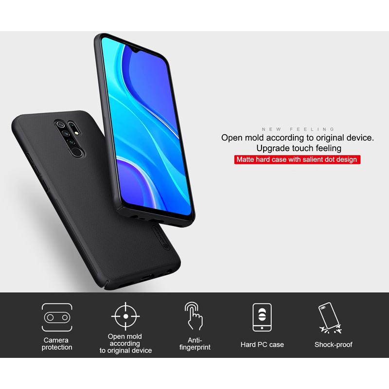 NILLKIN θήκη Super Frost Shield για Redmi 9/Redmi 9 Prime/POCO M2, μπλε | eLabstore.gr NILLKIN θήκη Super Frost Shield για Redmi 9/Redmi 9 Prime/POCO M2, μπλε | Αξεσουάρ κινητών | elabstore.gr