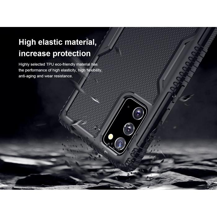 NILLKIN θήκη Tactics TPU για Samsung Galaxy Note 20, μαύρη | eLabstore.gr NILLKIN θήκη Tactics TPU για Samsung Galaxy Note 20, μαύρη | Αξεσουάρ κινητών | elabstore.gr