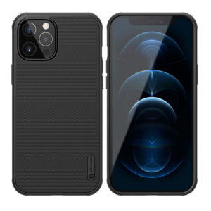 NILLKIN θήκη Super Frost Shield για Apple iPhone 12/12 Pro, μαύρη | Αξεσουάρ κινητών | elabstore.gr