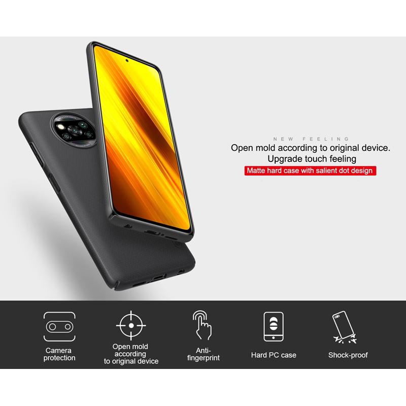 NILLKIN θήκη Super Frost Shield για Xiaomi Poco X3 NFC, μαύρη | eLabstore.gr NILLKIN θήκη Super Frost Shield για Xiaomi Poco X3 NFC, μαύρη | Αξεσουάρ κινητών | elabstore.gr