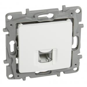 LEGRAND πρίζα RJ11 764569, λευκή | Εργαλεία | elabstore.gr