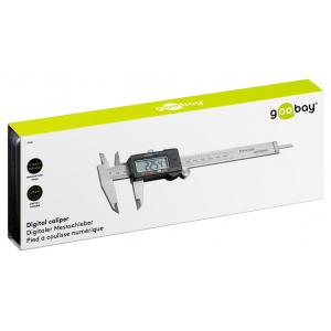 GOOBAY ψηφιακό παχύμετρο 77001, 150cm/6", ασημί | eLabstore.gr GOOBAY ψηφιακό παχύμετρο 77001, 150cm/6", ασημί | Εργαλεία | elabstore.gr