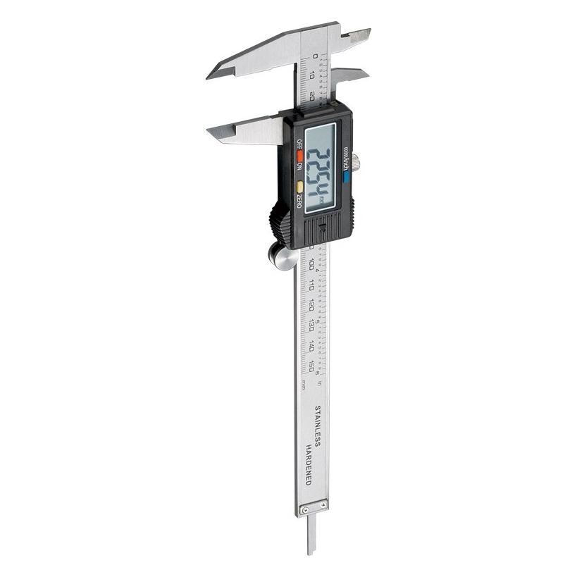 GOOBAY ψηφιακό παχύμετρο 77001, 150cm/6", ασημί | eLabstore.gr GOOBAY ψηφιακό παχύμετρο 77001, 150cm/6", ασημί | Εργαλεία | elabstore.gr