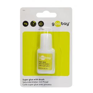 GOOBAY κόλλα Super Glue με πινέλο 77017, 10g | Εργαλεία | elabstore.gr