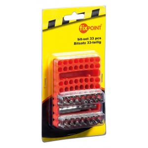 FIXPOINT σετ μύτες κατσαβιδιού 77044, 33τμχ | Εργαλεία | elabstore.gr