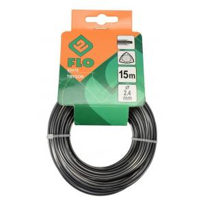 FLO μεσινέζα Trygon 89470, 2.4mm x 15m, γκρι | Οικιακές & Προσωπικές Συσκευές | elabstore.gr