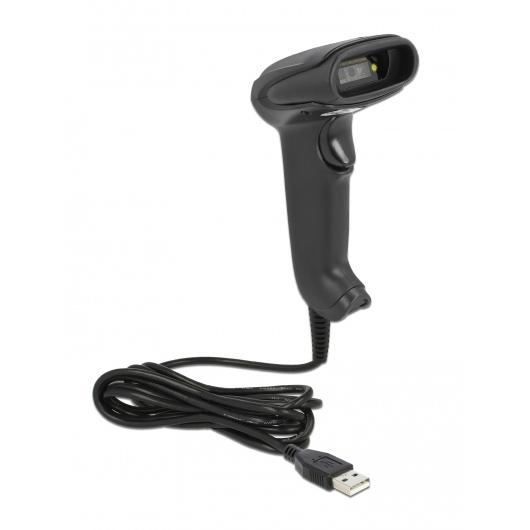 DELOCK USB barcode scanner 1D και 2D 90522, με καλώδιο σύνδεσης, μαύρο | eLabstore.gr DELOCK USB barcode scanner 1D και 2D 90522, με καλώδιο σύνδεσης, μαύρο | Αναλώσιμα - Είδη Γραφείου | elabstore.gr