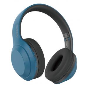 CELEBRAT headphones A24, wireless & wired, BT 5.0, 40mm, μπλέ | Αξεσουάρ κινητών | elabstore.gr