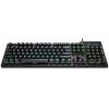 AULA μηχανικό πληκτρολόγιο AUL-F2063, RGB, blue switch, μαύρο-γκρι | Συνοδευτικά PC | elabstore.gr