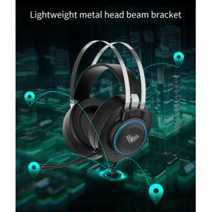 AULA gaming headset S601USB, RGB, USB/3.5mm, 50mm, μαύρο | Συνοδευτικά PC | elabstore.gr