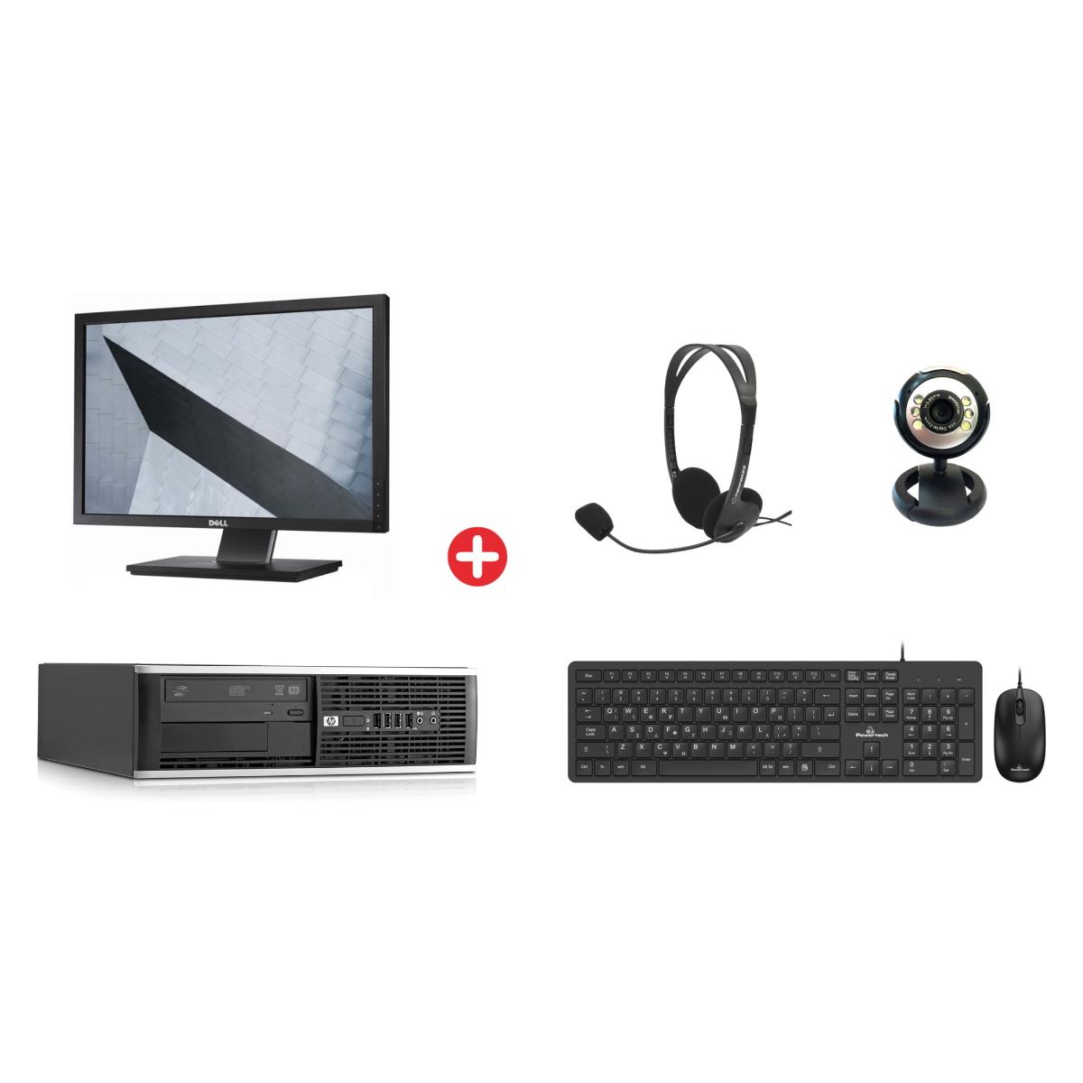 Bundle HP PC 6300 SFF με οθόνη, κάμερα, ακουστικά, σετ πληκτρολόγιο | eLabstore.gr Bundle HP PC 6300 SFF με οθόνη, κάμερα, ακουστικά, σετ πληκτρολόγιο | Refurbished PC & Parts | elabstore.gr