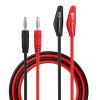 BEST καλώδια πολύμετρου με alligator clips BST-010-JP, CAT III 2000V 20A | Εργαλεία | elabstore.gr