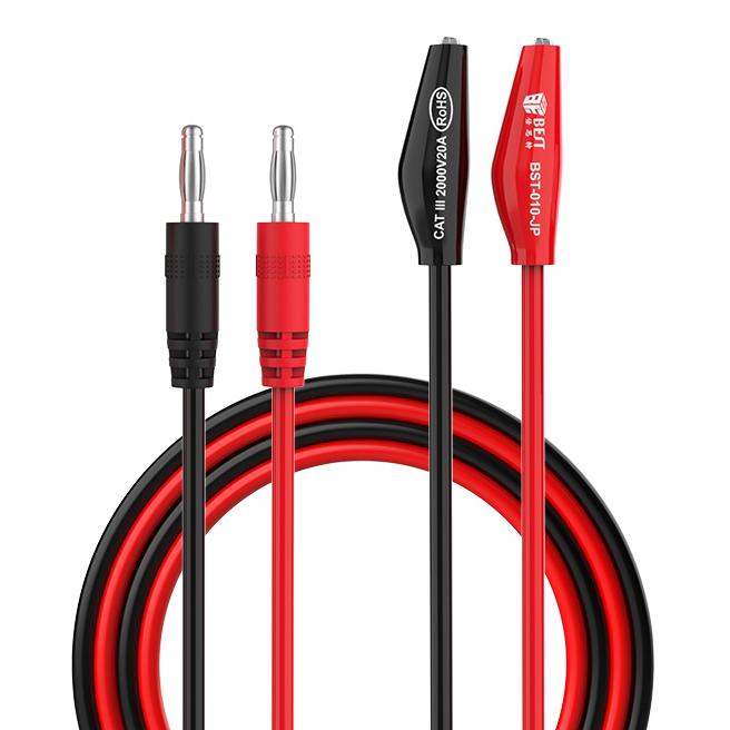 BEST καλώδια πολύμετρου με alligator clips BST-010-JP, CAT III 2000V 20A | eLabstore.gr BEST καλώδια πολύμετρου με alligator clips BST-010-JP, CAT III 2000V 20A | Εργαλεία | elabstore.gr