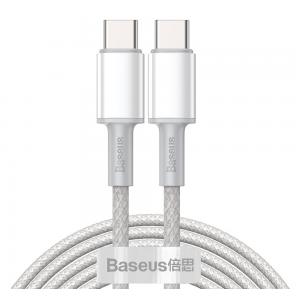 BASEUS καλώδιο USB Type-C CATGD-A02, 5A 100W, 2m, λευκό | Αξεσουάρ κινητών | elabstore.gr