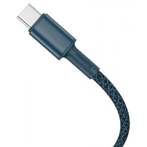 BASEUS καλώδιο USB Type-C CATGD-A03, 5A 100W, 2m, μπλε | Αξεσουάρ κινητών | elabstore.gr