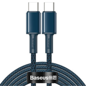 BASEUS καλώδιο USB Type-C CATGD-A03, 5A 100W, 2m, μπλε | Αξεσουάρ κινητών | elabstore.gr