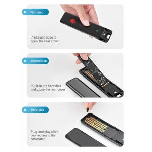 BASEUS θήκη για Μ.2 B key CAYPH-D0G, Micro B, USB3.2 5Gbps, 2TB, γκρι | eLabstore.gr BASEUS θήκη για Μ.2 B key CAYPH-D0G, Micro B, USB3.2 5Gbps, 2TB, γκρι | Συνοδευτικά PC | elabstore.gr