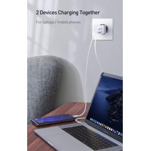 BASEUS φορτιστής τοίχου CCGAN-Q01, 2x USB, 45W, μαύρος | Αξεσουάρ κινητών | elabstore.gr