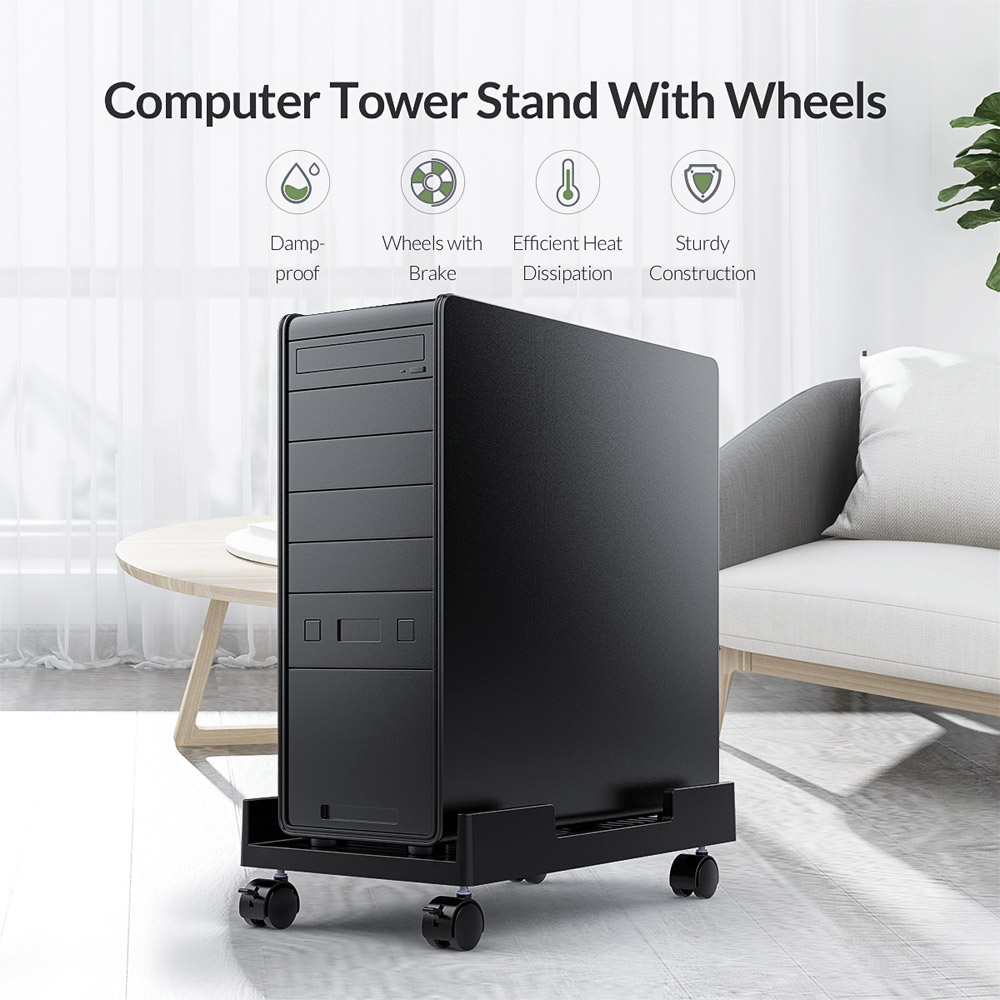 ORICO βάση PC με ρόδες CPB3, πλαστική, μαύρη | eLabstore.gr ORICO βάση PC με ρόδες CPB3, πλαστική, μαύρη | PC & Αναβάθμιση | elabstore.gr