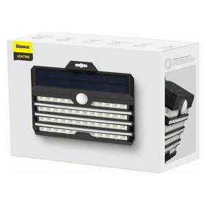 BASEUS LED ηλιακό φωτιστικό DGNEN-C01, 5.1W 260lm, 1800mAh, IP65, μαύρο | eLabstore.gr BASEUS LED ηλιακό φωτιστικό DGNEN-C01, 5.1W 260lm, 1800mAh, IP65, μαύρο | Φωτισμός | elabstore.gr