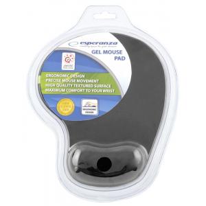 ESPERANZA gel mouse pad EA137Y, 230x190x20mm, γκρι | Συνοδευτικά PC | elabstore.gr