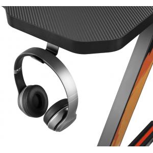 BRATECK gaming γραφείο GMD02-2, 1200x600mm, μαύρο | Αναλώσιμα - Είδη Γραφείου | elabstore.gr