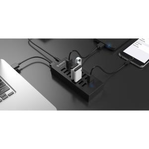 ORICO USB 2.0 Hub H1613-U2, 16x USB ports, μαύρο | eLabstore.gr ORICO USB 2.0 Hub H1613-U2, 16x USB ports, μαύρο | Συνοδευτικά PC | elabstore.gr