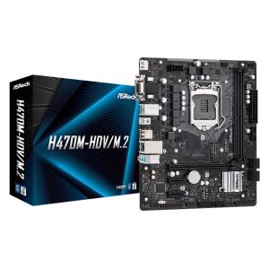ASROCK μητρική H470M-HDV/M.2, 2x DDR4, s1200, USB 3.2, mATX | PC & Αναβάθμιση | elabstore.gr