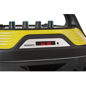 QUER Φορητό ηχείο KOM0875, bluetooth, USB, FM Radio, μαύρο | Εικόνα & Ήχος | elabstore.gr