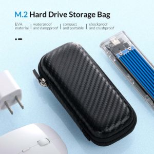 ORICO θήκη προστασίας M2 SSD M2PH01-BK-BP, αδιάβροχη, μαύρη | Συνοδευτικά PC | elabstore.gr