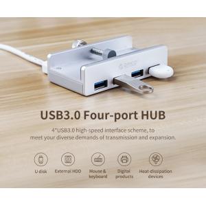 ORICO hub με κλιπ MH4PU-SV-BP, 4 ports, USB 3.0, ασημί | eLabstore.gr ORICO hub με κλιπ MH4PU-SV-BP, 4 ports, USB 3.0, ασημί | Συνοδευτικά PC | elabstore.gr