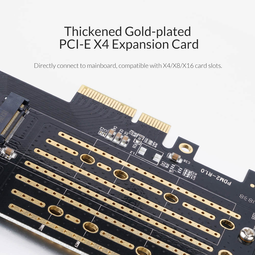 ORICO κάρτα επέκτασης PCI-e x4 σε NVMe M.2 M-key/B-Key PDM2 | eLabstore.gr ORICO κάρτα επέκτασης PCI-e x4 σε NVMe M.2 M-key/B-Key PDM2 | PC & Αναβάθμιση | elabstore.gr