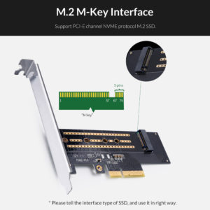 ORICO κάρτα επέκτασης PCI-e x4 σε NVMe M.2 M-key PSM2 | PC & Αναβάθμιση | elabstore.gr