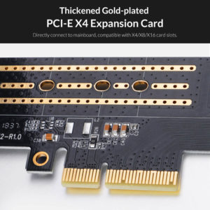 ORICO κάρτα επέκτασης PCI-e x4 σε NVMe M.2 M-key PSM2 | PC & Αναβάθμιση | elabstore.gr