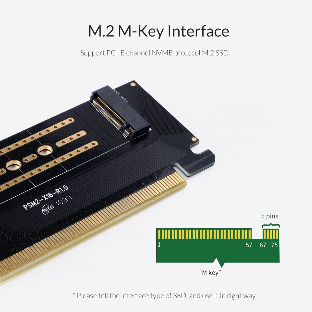 ORICO κάρτα επέκτασης PCI-e x16 σε NVMe M.2 M-key PSM2 | eLabstore.gr ORICO κάρτα επέκτασης PCI-e x16 σε NVMe M.2 M-key PSM2 | PC & Αναβάθμιση | elabstore.gr