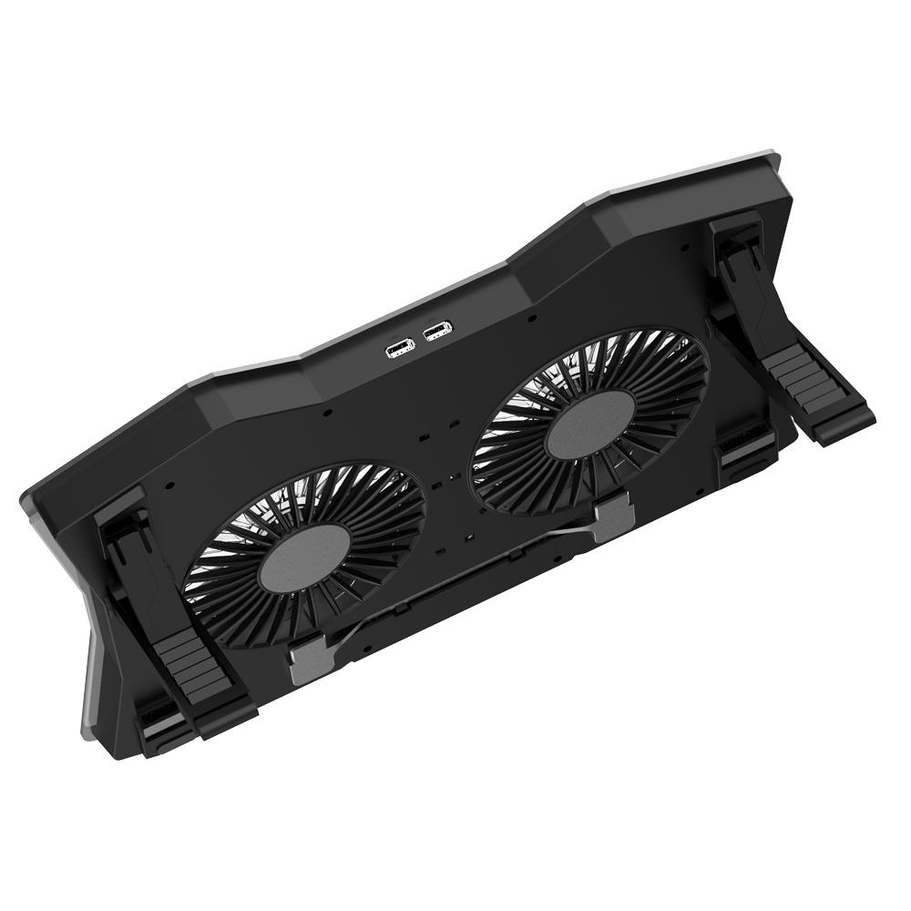 POWERTECH Βάση & ψύξη laptop PT-929, έως 18", 2x 110mm fan, LED, μαύρο | eLabstore.gr POWERTECH Βάση & ψύξη laptop PT-929, έως 18", 2x 110mm fan, LED, μαύρο | Αξεσουάρ για Laptop | elabstore.gr